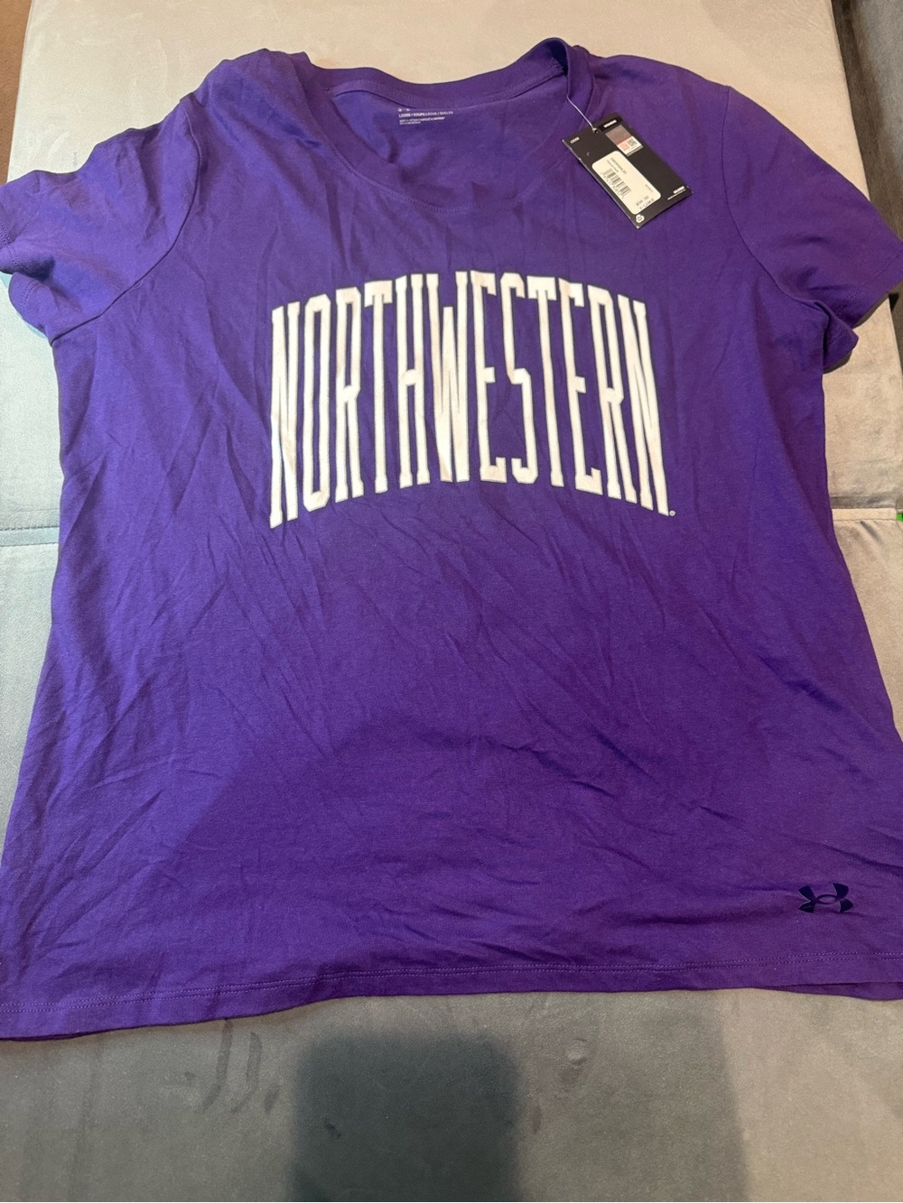 Under Armour Women's Purple Northwestern Arch Tee